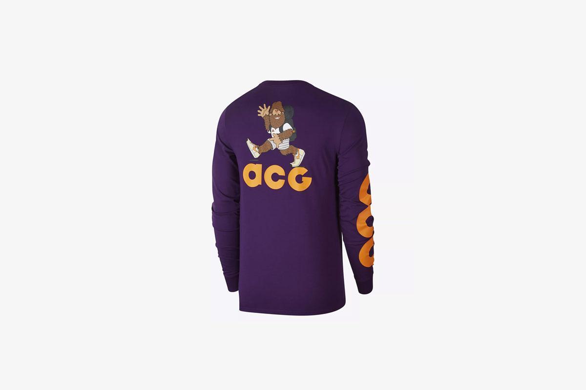 Night purple nike clearance shirt